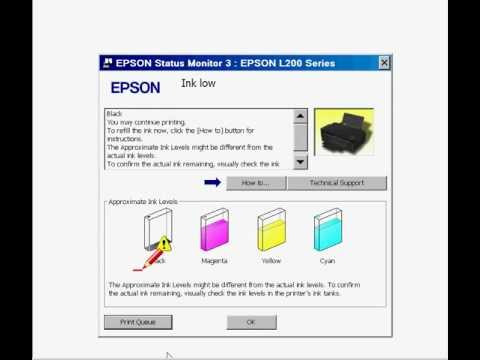 Epson L100 Waste Ink Pad Resetter L210